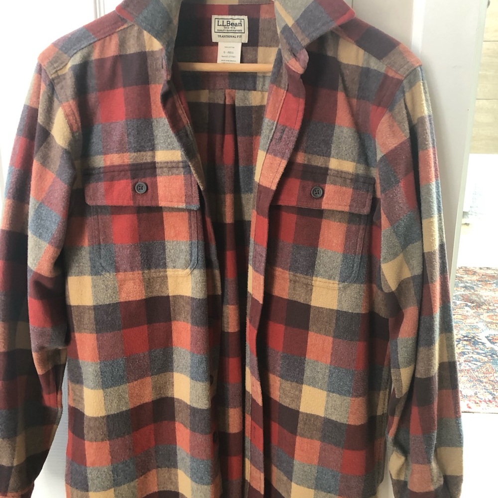 L.L.Bean Plaid Flannel Shacket - SOLD - Facebook
